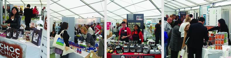 A collage of show images