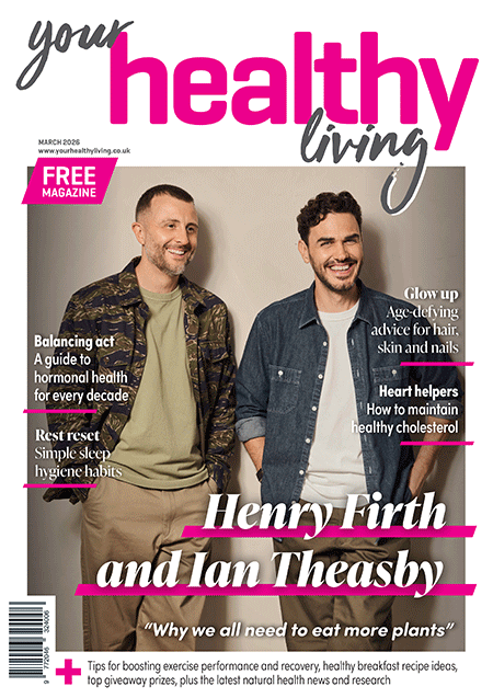 The front cover of Your Healthy Magazine