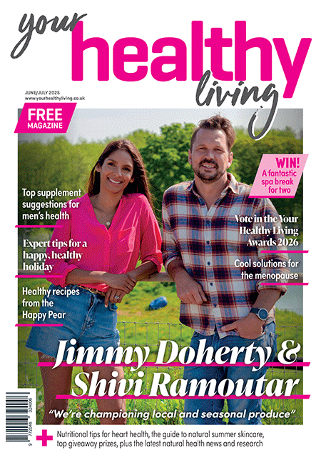 The front cover of Your Healthy Magazine
