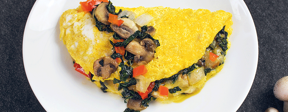 Brilliant Breakfasts Recipes - Vegetable Omelette - Your Healthy Living