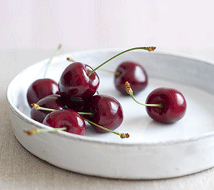 A photo of some cherries